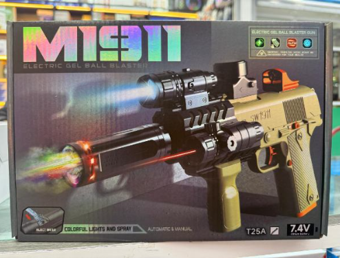 PISTOLA HIDROGEL M1911